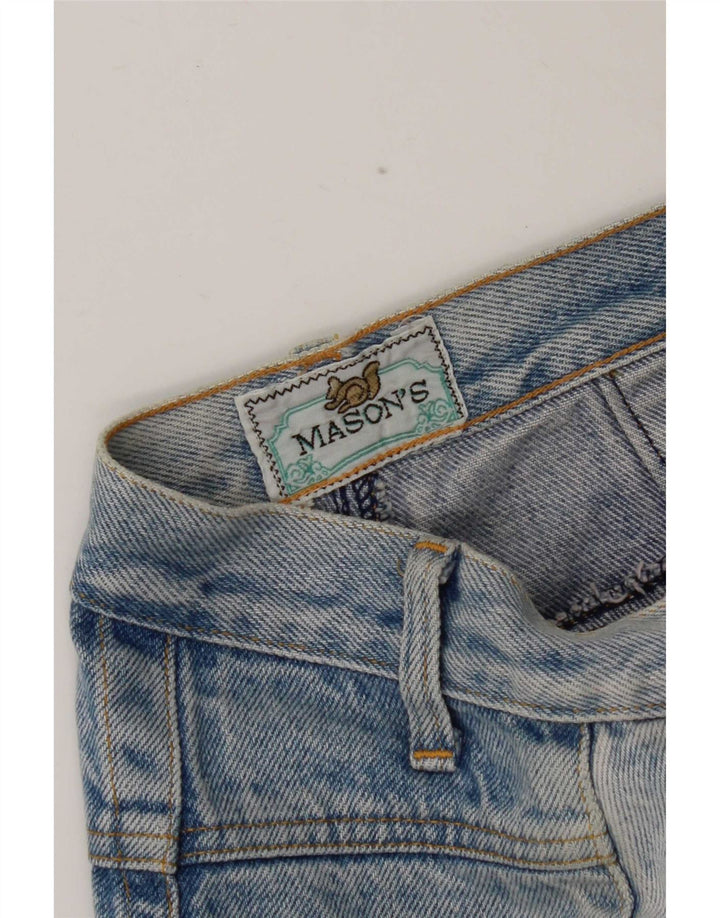 Mason's Womens Denim Skirt W28 Medium Blue