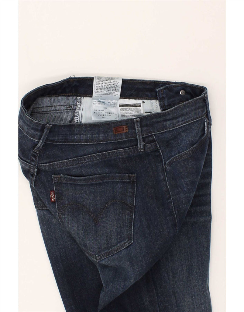 LEVI'S Womens Slim Jeans W26 L26  Navy Blue Cotton Vintage Levi's and Second-Hand Levi's from Messina Hembry 