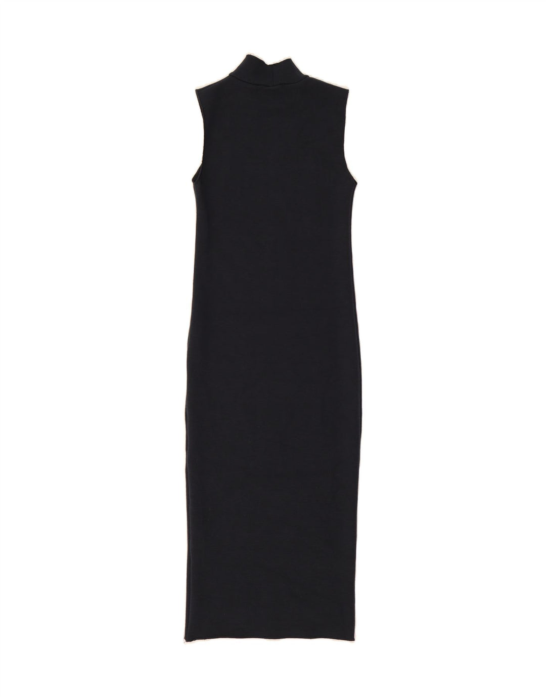 ZARA Womens Sleeveless Maxi Dress UK 8 Small Navy Blue Polyester Vintage Zara and Second-Hand Zara from Messina Hembry 