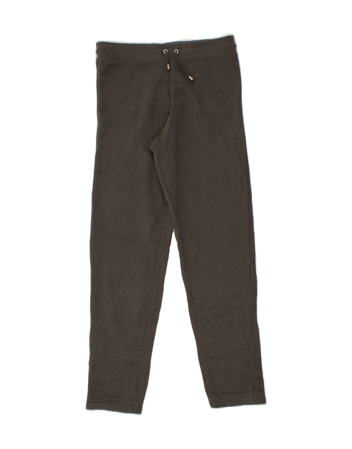 ELLESSE Womens Tracksuit Trousers Joggers UK 14 Medium  Grey Cotton Vintage Ellesse and Second-Hand Ellesse from Messina Hembry 