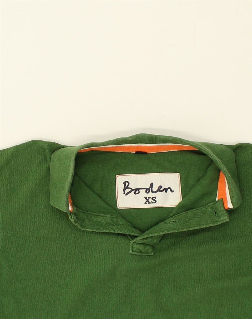 BODEN Mens Polo Shirt XS Green Cotton | Vintage Boden | Thrift | Second-Hand Boden | Used Clothing | Messina Hembry 