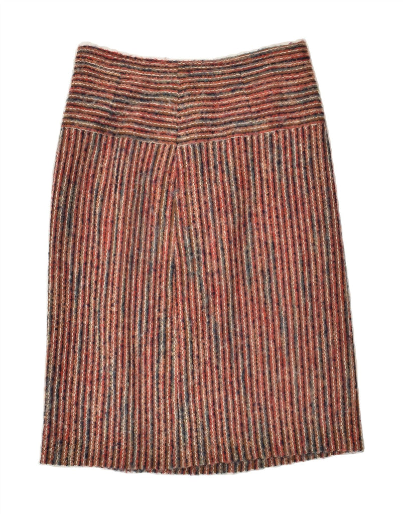 VINTAGE Womens Straight Skirt W28 Medium  Multicoloured Striped | Vintage Vintage | Thrift | Second-Hand Vintage | Used Clothing | Messina Hembry 