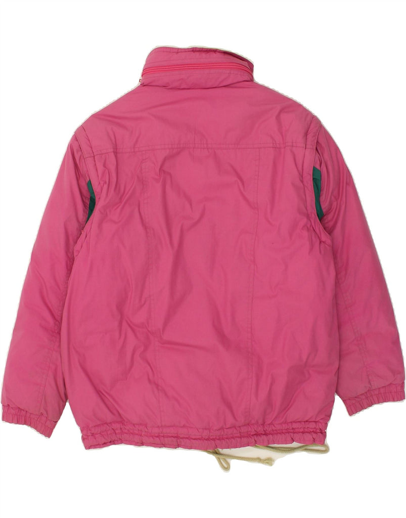 MC KEES Womens Hooded Reversible Padded Jacket UK 16 Large Pink | Vintage Mc Kees | Thrift | Second-Hand Mc Kees | Used Clothing | Messina Hembry 