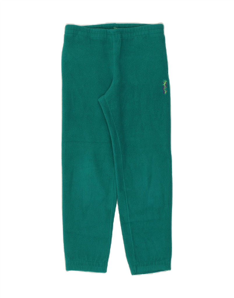 FILA Girls Fleece Tracksuit Trousers 11-12 Years W28 L28  Green Polyester | Vintage Fila | Thrift | Second-Hand Fila | Used Clothing | Messina Hembry 