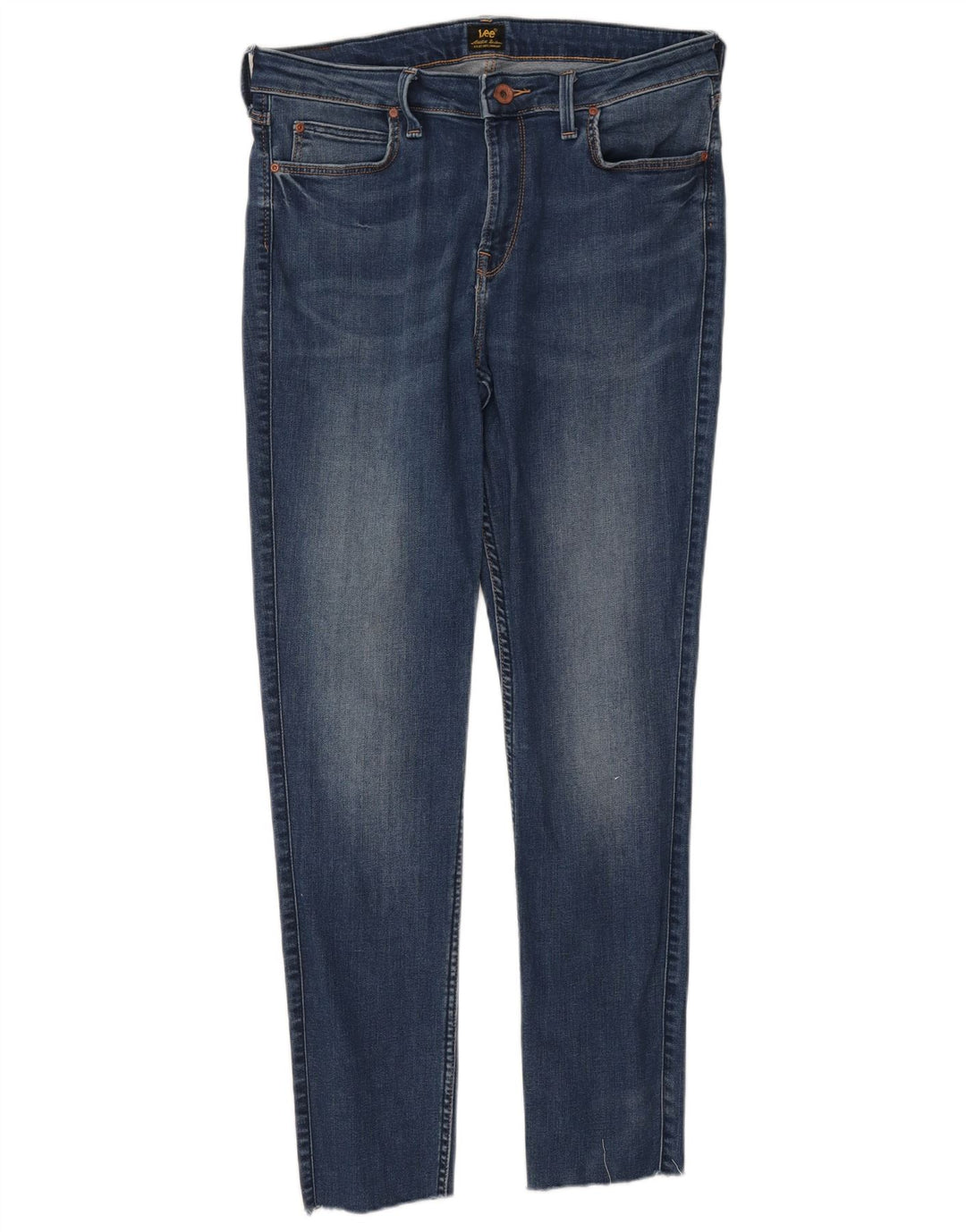 Lee Womens Jodee Skinny Jeans W33 L28 Blue Cotton
