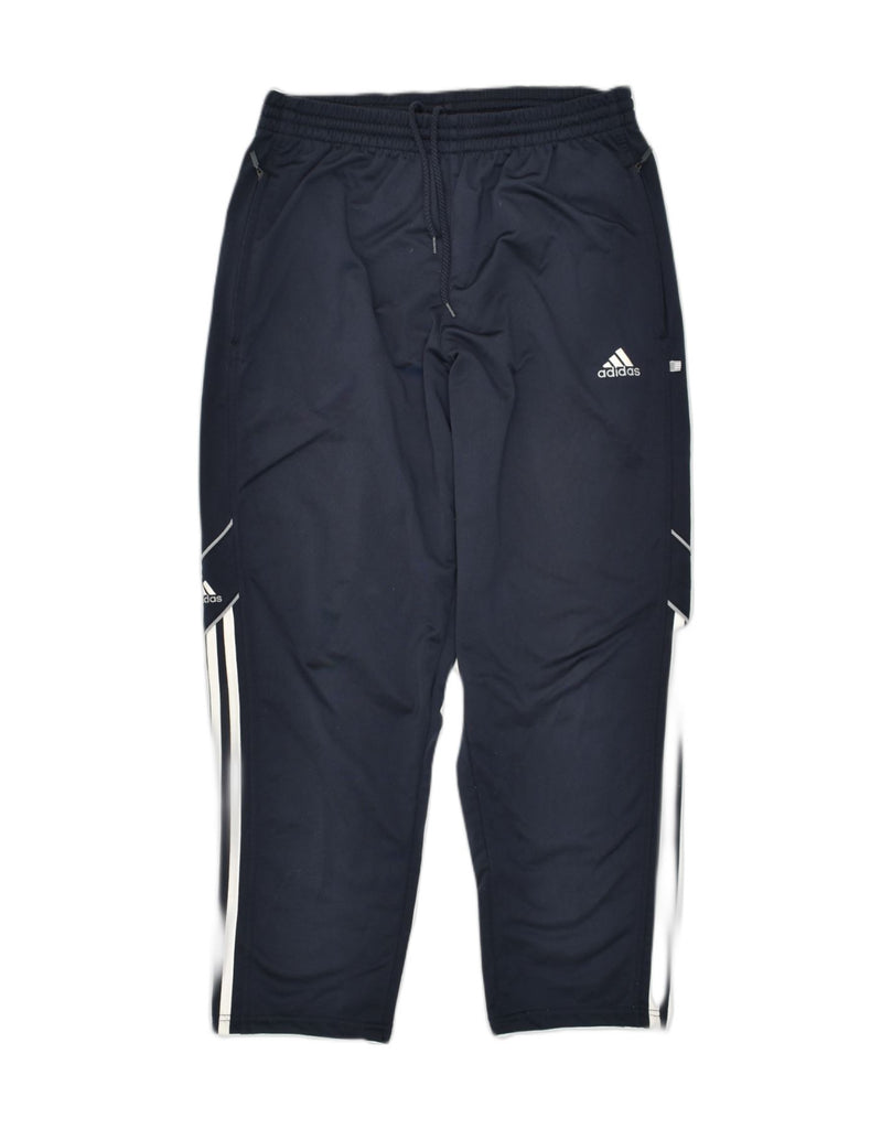 ADIDAS Mens Tracksuit Trousers Medium Navy Blue Polyester | Vintage Adidas | Thrift | Second-Hand Adidas | Used Clothing | Messina Hembry 