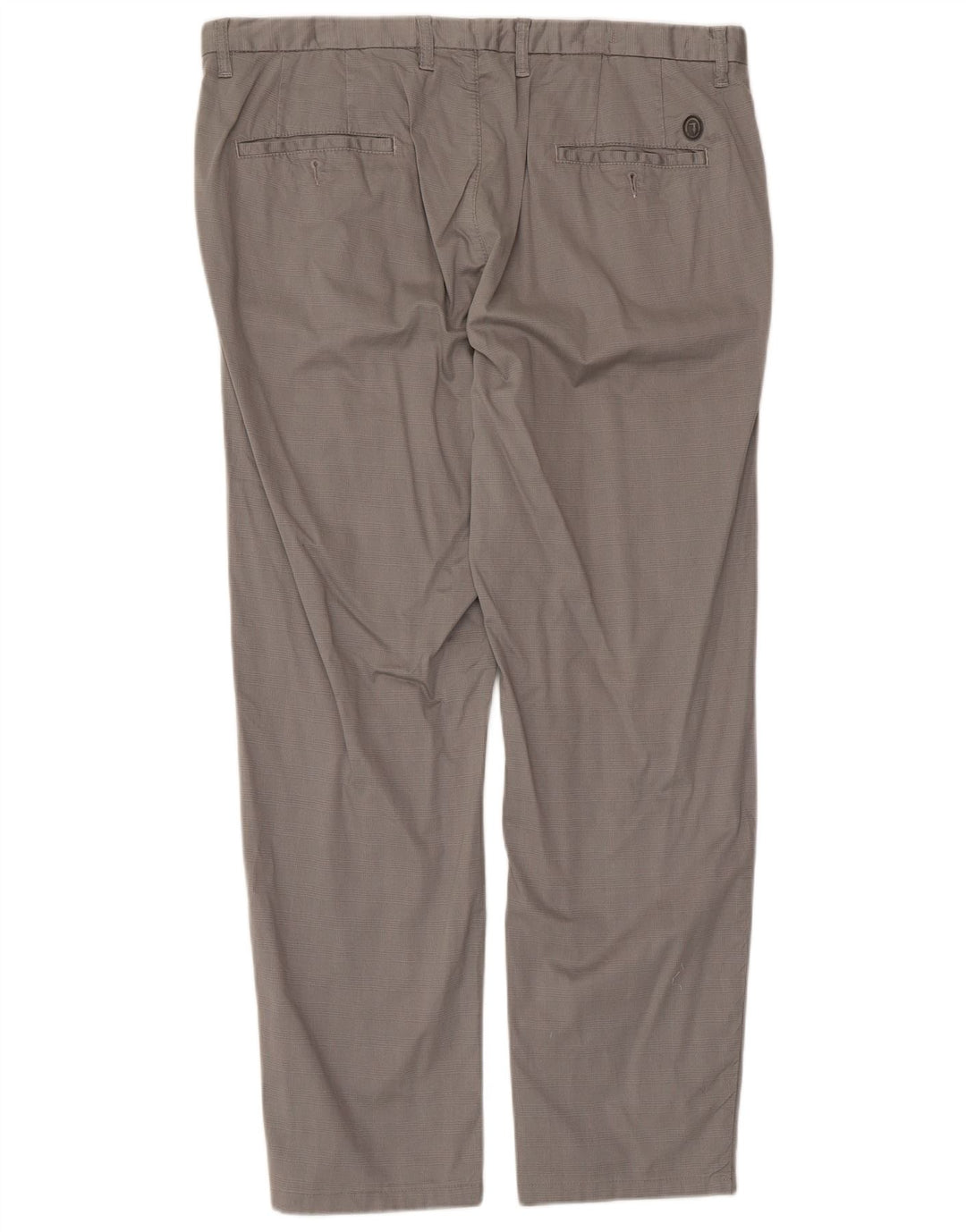 Trussardi Mens Straight Chino Trousers IT 52 XL W36 L29 Grey