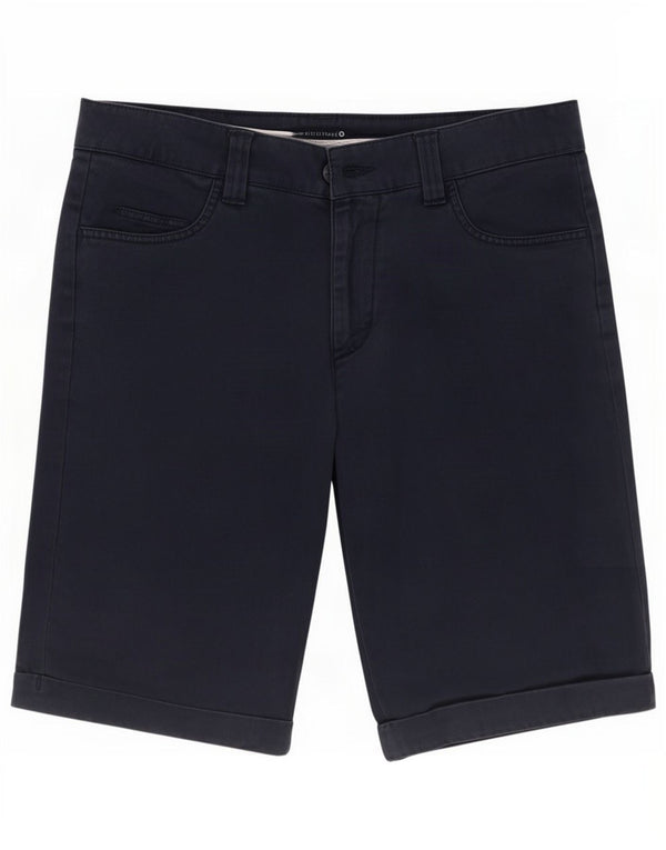 Crew Clothing Womens Casual Shorts UK 10 Small W30 Navy Blue Cotton