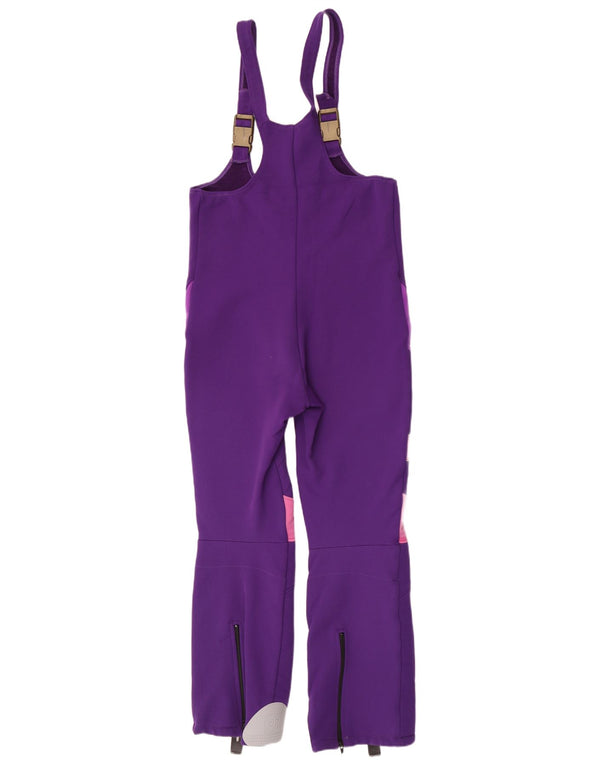 Dubin Womens Dungarees Ski Trousers IT 52 2XL Purple Colourblock Acrylic