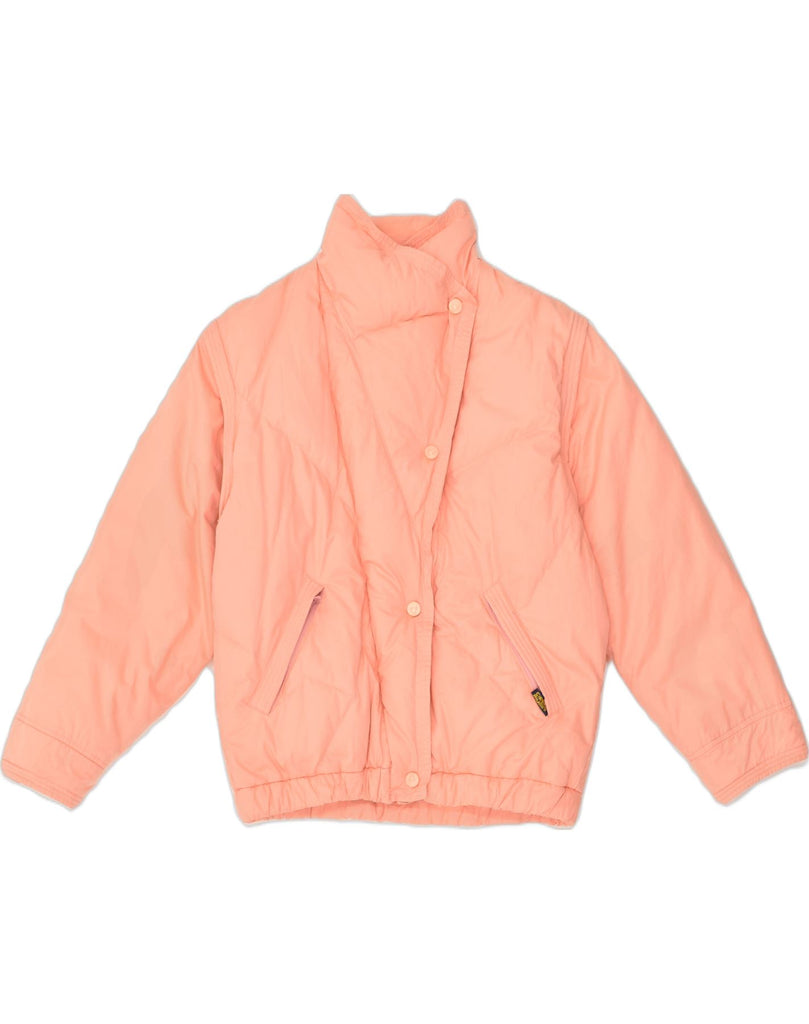 CIESSE PIUMINI Womens Padded Jacket IT 44 Medium Pink Cotton | Vintage Ciesse Piumini | Thrift | Second-Hand Ciesse Piumini | Used Clothing | Messina Hembry 