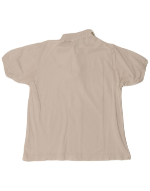 Lacoste Mens Polo Shirt Size 6 XL White