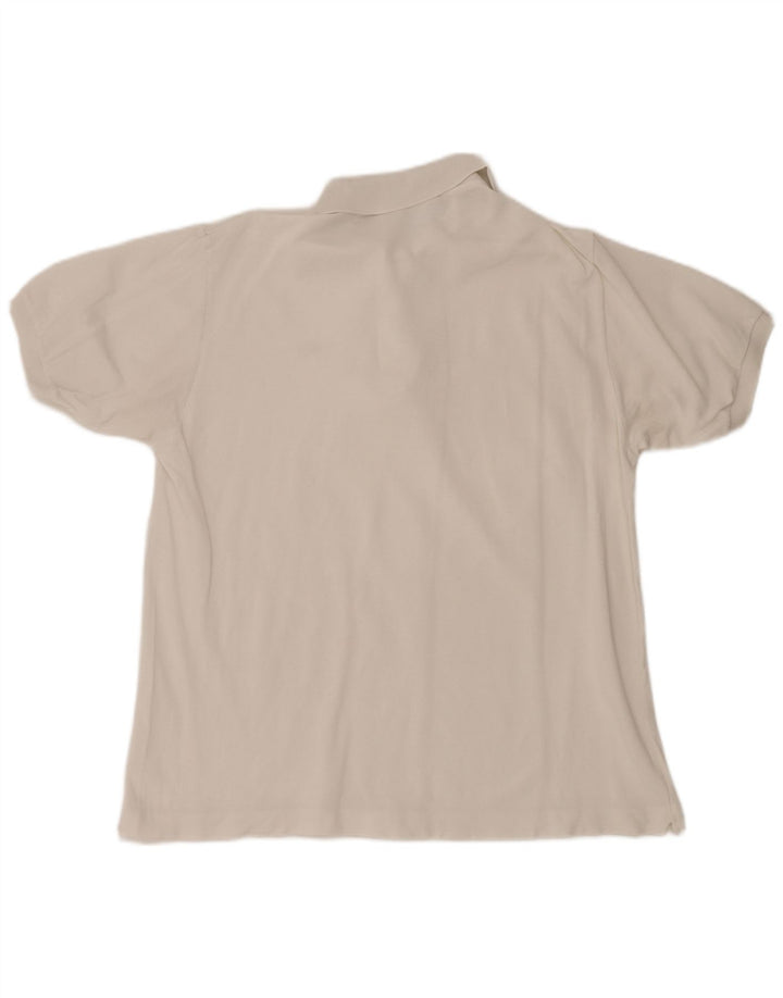 Lacoste Mens Polo Shirt Size 6 XL White