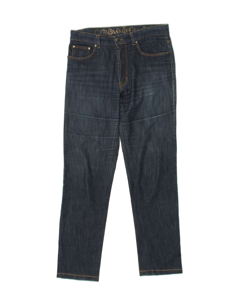 TRUSSARDI Womens Slim Jeans W30 L29 Blue Cotton | Vintage Trussardi | Thrift | Second-Hand Trussardi | Used Clothing | Messina Hembry 