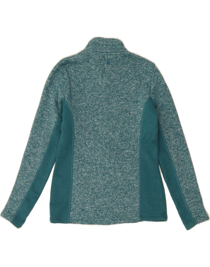 MOUNTAIN WAREHOUSE Womens Tracksuit Top Jacket UK 12 Medium Green Flecked Vintage Mountain Warehouse and Second-Hand Mountain Warehouse from Messina Hembry 