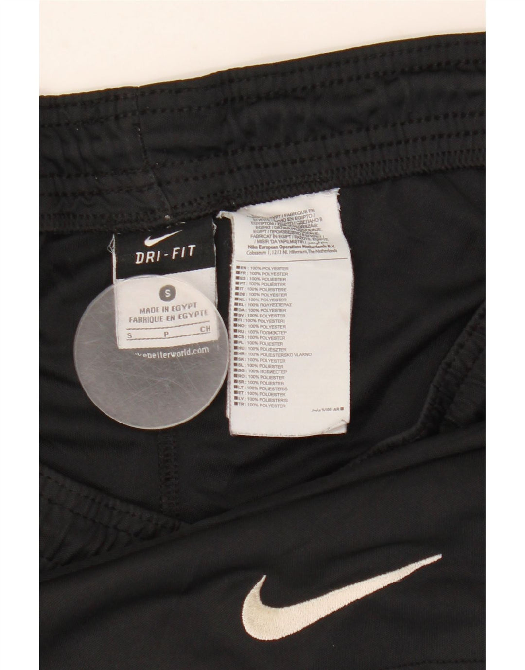 Nike Mens Dri Fit Sport Shorts Small  Black Polyester