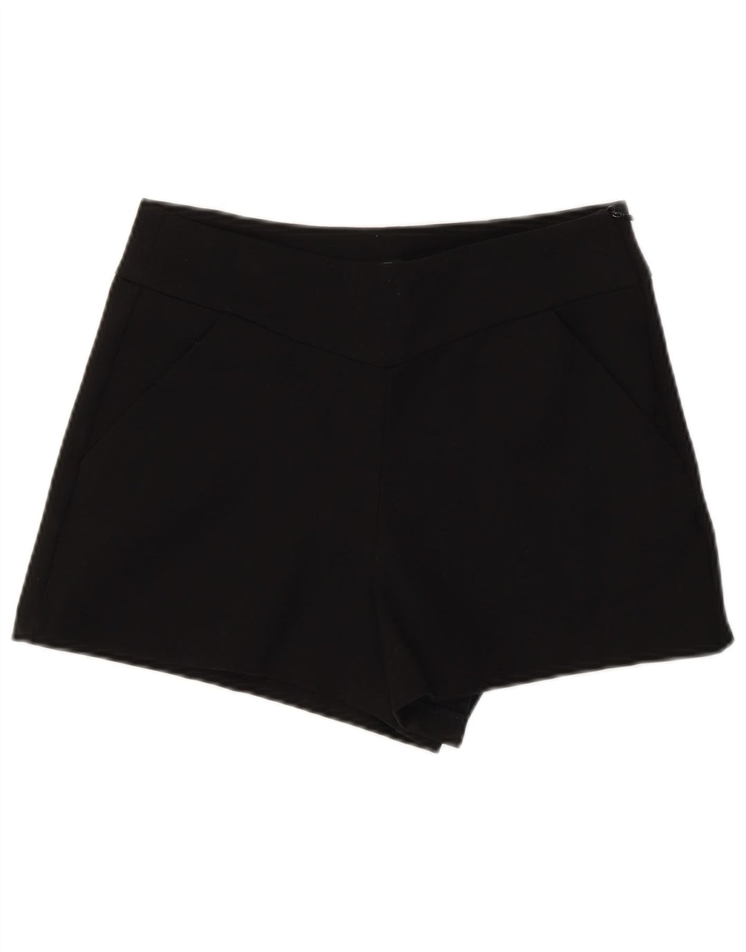 Zara Womens High Rise Hot Pants Small W26 Black