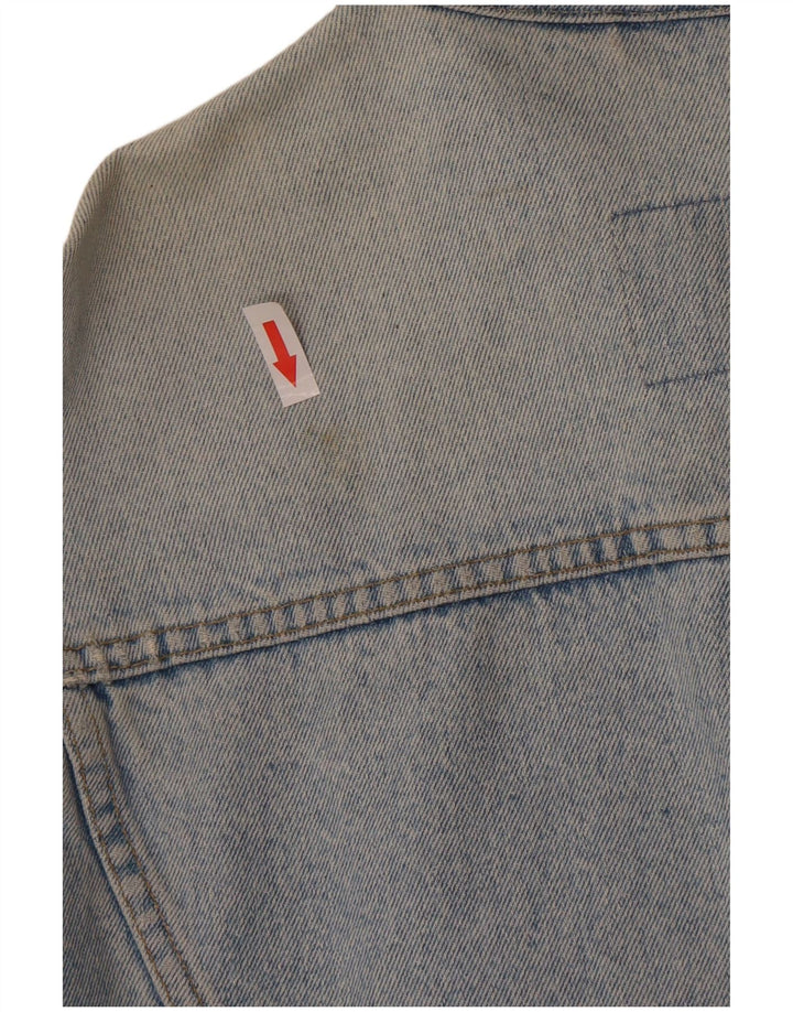 Mustang Mens Denim Jacket UK 40 Large Blue