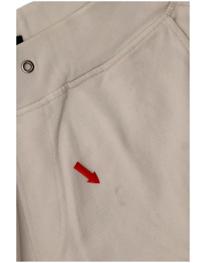 Zara Mens Chino Shorts Medium W31 White Cotton