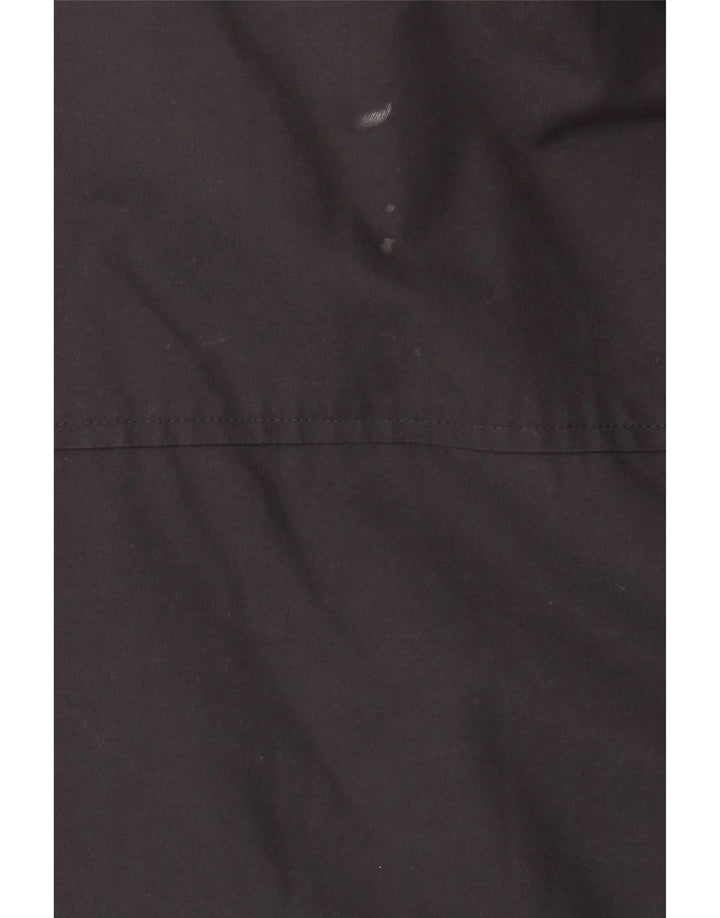 Crew Clothing Mens Bomber Jacket UK 38 Medium Black Cotton