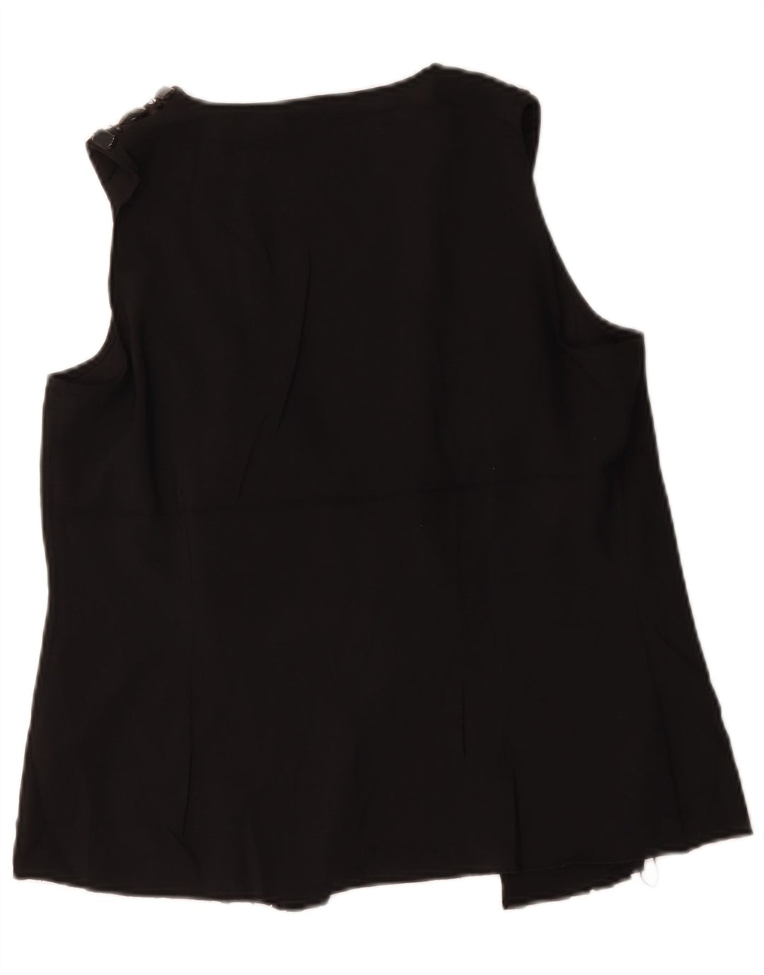 Marks & Spencer Womens Autograph Sleeveless Blouse Top UK 12 Medium Black