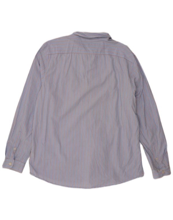 Jack Wills Mens Shirt XL Blue Pinstripe Cotton