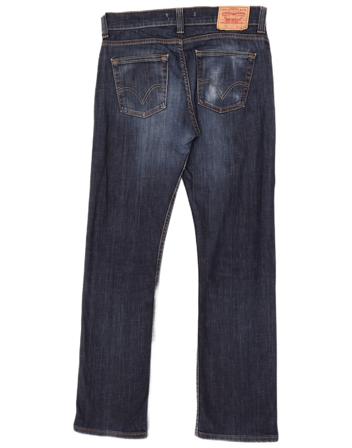 Levi's Womens 506 Standard Fit Straight Jeans W34 L34 Blue
