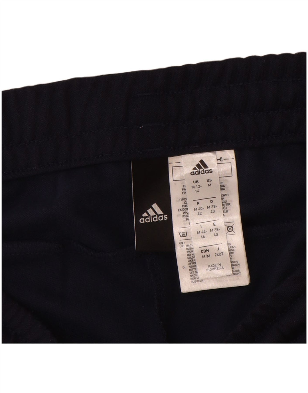 Adidas Womens Tracksuit Trousers UK 12/14 Medium  Navy Blue Polyester