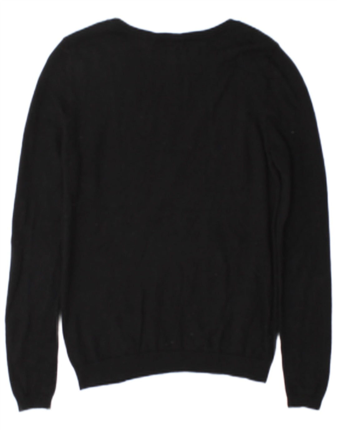 Reiss Womens Boat Neck Jumper Sweater UK 14 Medium Black Wool
