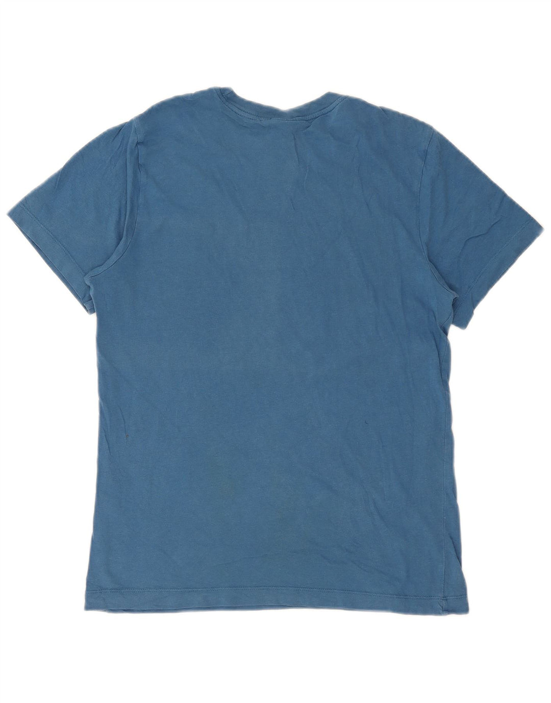 Nike Mens T-Shirt Top Small Blue Cotton