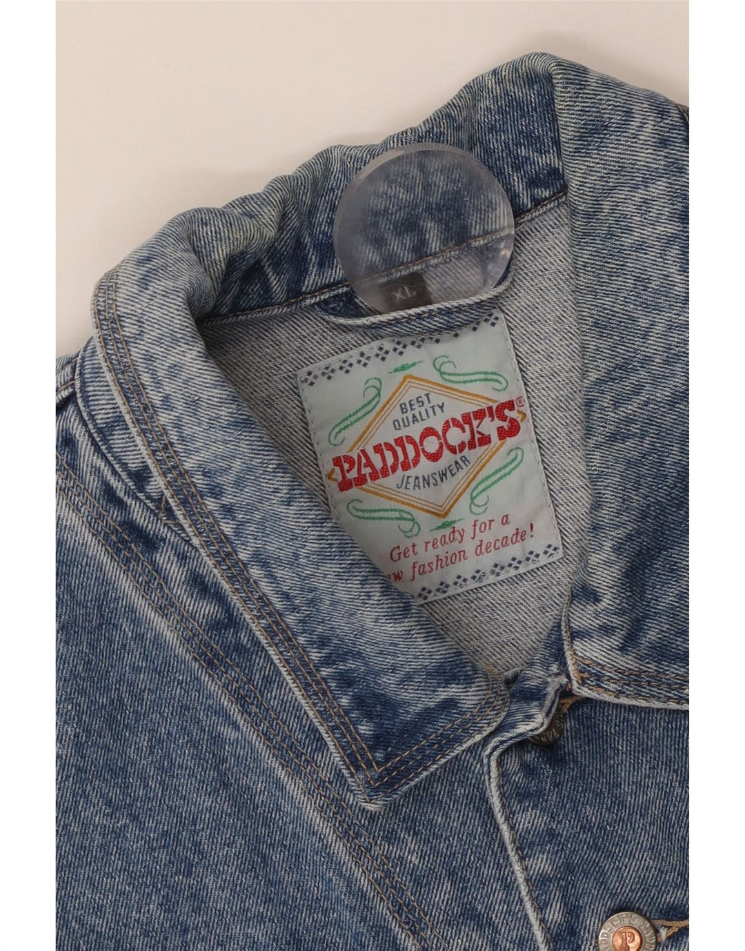 Paddock's Mens Denim Gilet UK 42 XL Blue