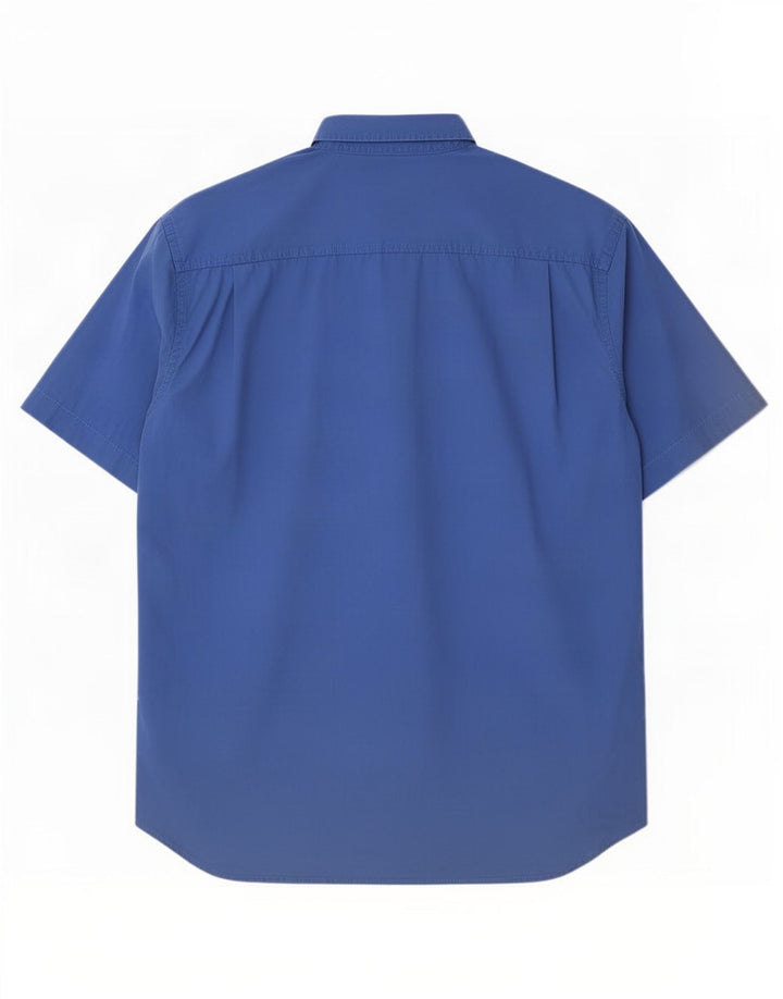 Think Pink Mens Short Sleeve Shirt 2XL Blue