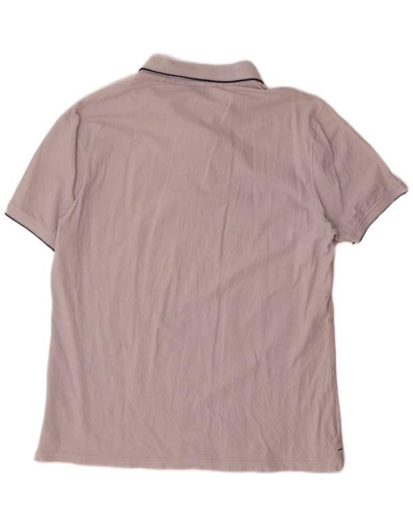 North Sails Mens Slim Fit Polo Shirt XL Grey Cotton