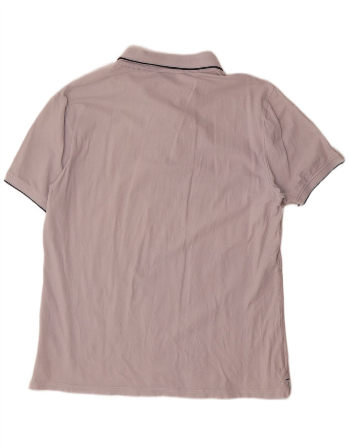 North Sails Mens Slim Fit Polo Shirt XL Grey Cotton