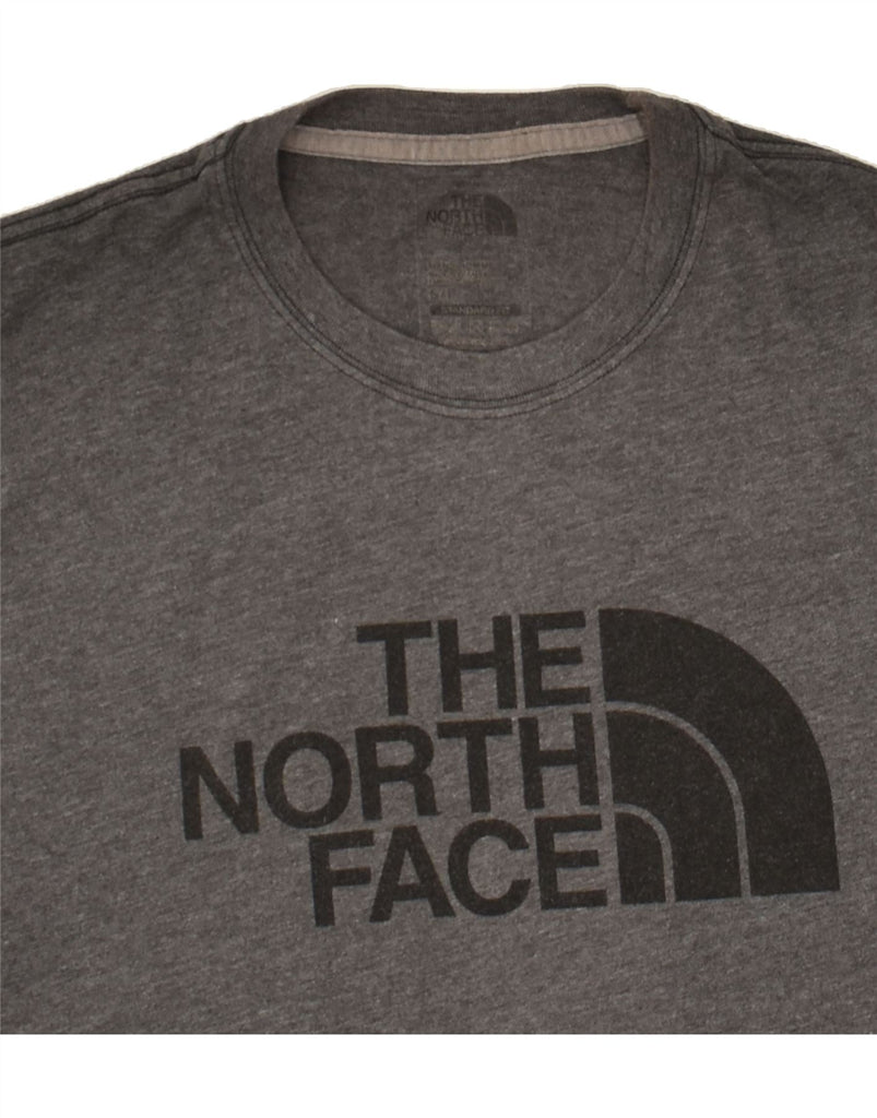 THE NORTH FACE Mens Standard Fit Graphic T-Shirt Top Small Grey | Vintage The North Face | Thrift | Second-Hand The North Face | Used Clothing | Messina Hembry 