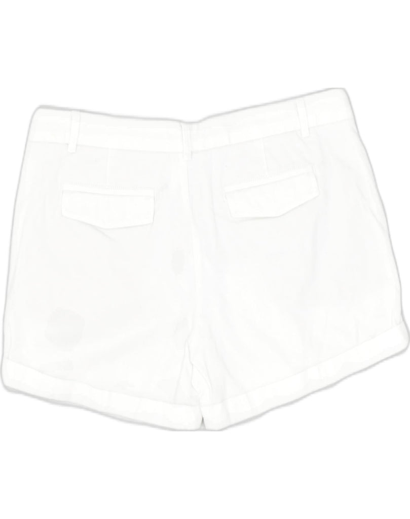 BANANA REPUBLIC Womens Chino Shorts US 6 Medium W30 White Cotton | Vintage Banana Republic | Thrift | Second-Hand Banana Republic | Used Clothing | Messina Hembry 