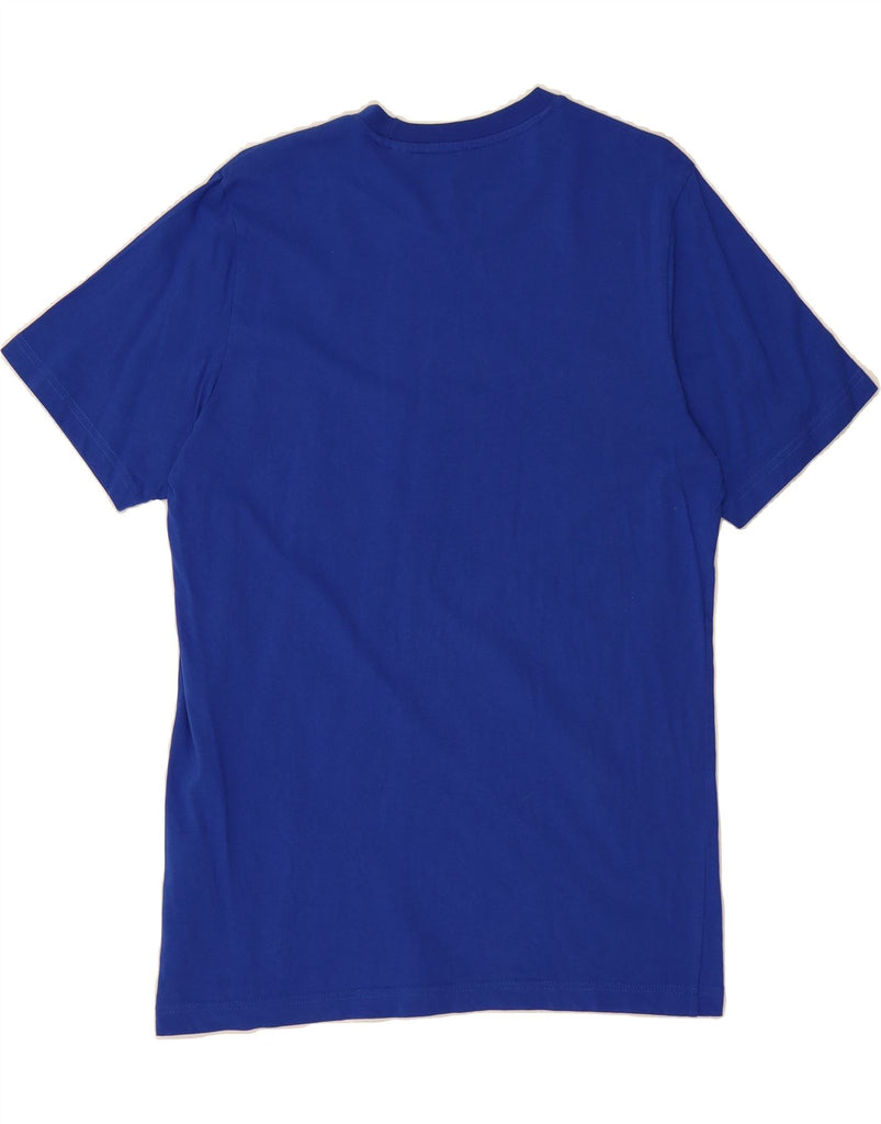ADIDAS Mens Graphic T-Shirt Top Medium Navy Blue Cotton Vintage Adidas and Second-Hand Adidas from Messina Hembry 