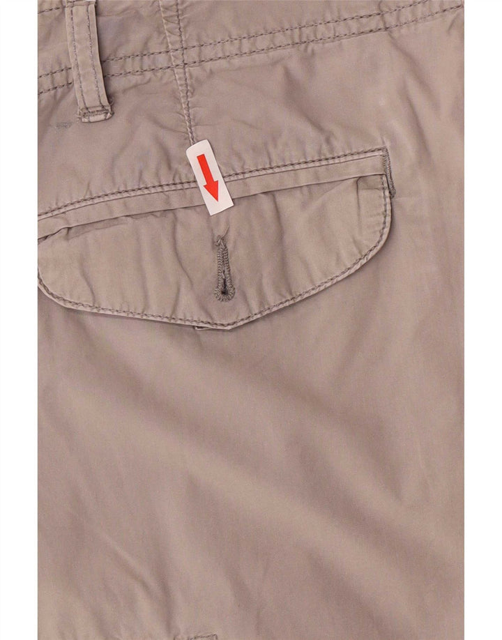 Napapijri Mens Cargo Shorts Large W35 Grey