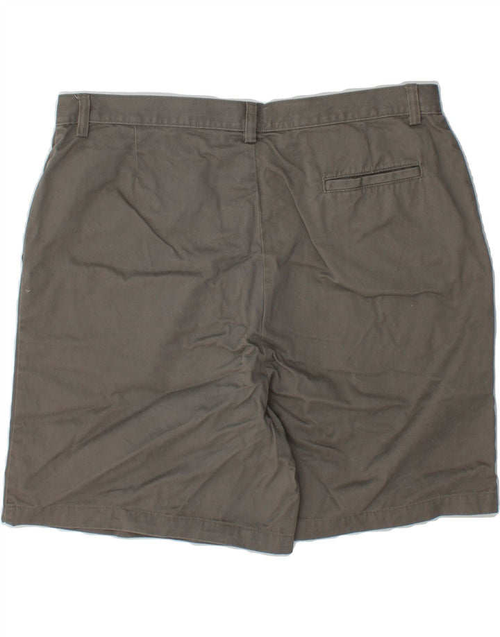 EDDIE BAUER Womens Chino Shorts US 18 2XL W38 Grey Cotton Vintage Eddie Bauer and Second-Hand Eddie Bauer from Messina Hembry 