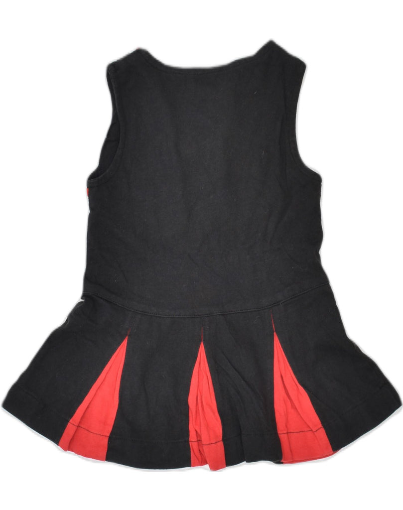 REEBOK Baby Girls A-Line Dress 18-24 Months Black Colourblock Sports | Vintage | Thrift | Second-Hand | Used Clothing | Messina Hembry 