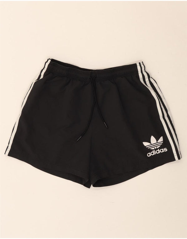 ADIDAS Mens Graphic Sport Shorts Large  Black Polyester