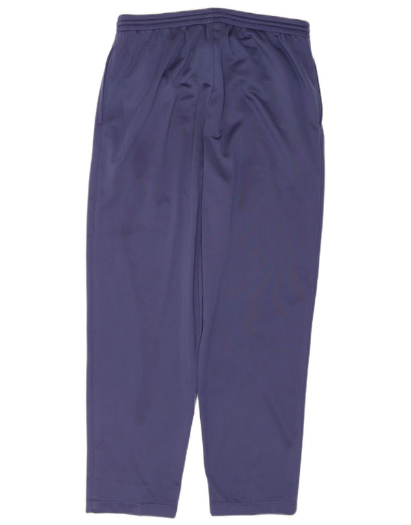 Lotto Womens Tracksuit Trousers UK 16 Large Navy Blue Polyester