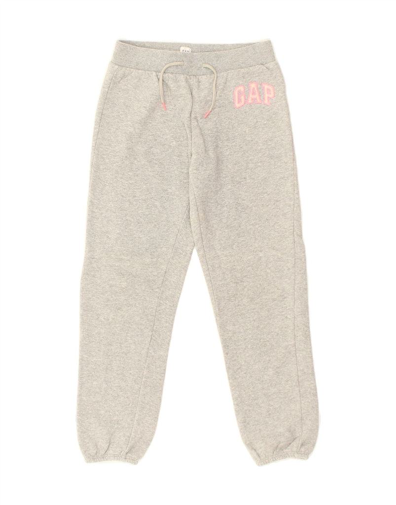 GAP Girls Tracksuit Trousers Joggers 8-9 Years Medium Grey Cotton | Vintage Gap | Thrift | Second-Hand Gap | Used Clothing | Messina Hembry 