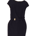 ZARA Womens Bodycon Dress UK 12 Medium Navy Blue Vintage Zara and Second-Hand Zara from Messina Hembry 