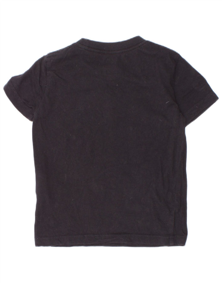 Levi's Boys Graphic T-Shirt Top 3-4 Years Black Cotton