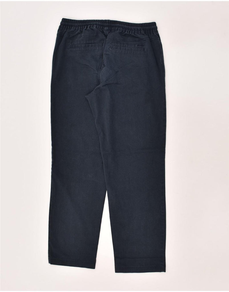 VOLCOM Womens Straight Chino Trousers Small W27 L25  Navy Blue Cotton | Vintage Volcom | Thrift | Second-Hand Volcom | Used Clothing | Messina Hembry 