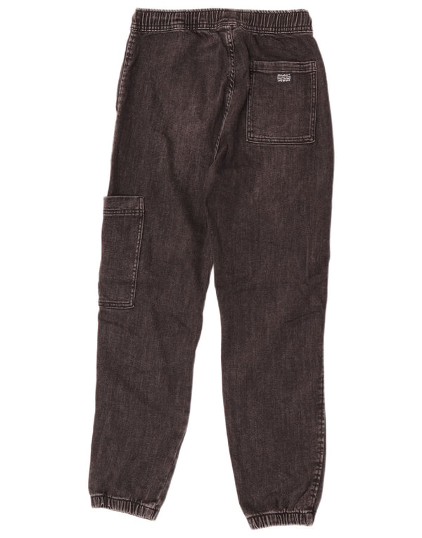 Zara Boys Joggers Straight Jeans 11-12 Years W26 L26 Grey Cotton