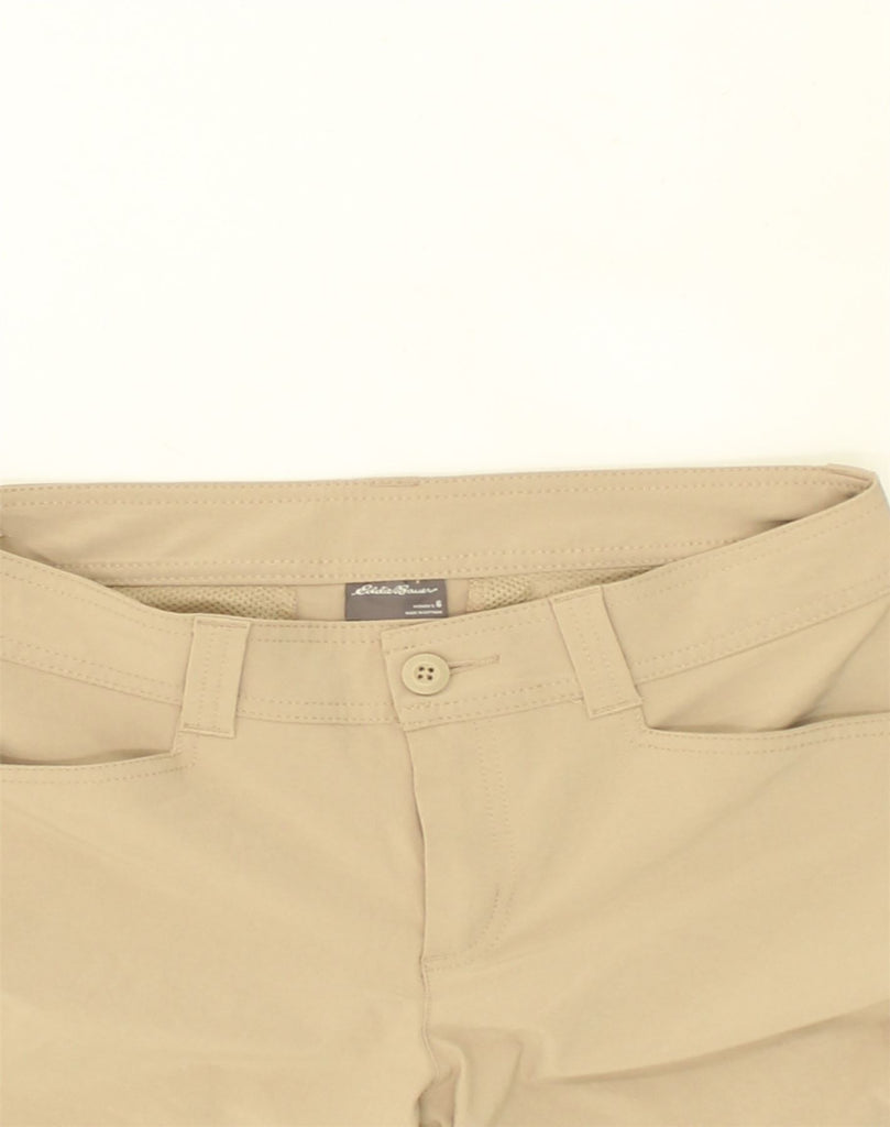 EDDIE BAUER Womens Straight Cargo Trousers US 6 Medium W30 L31  Beige | Vintage Eddie Bauer | Thrift | Second-Hand Eddie Bauer | Used Clothing | Messina Hembry 