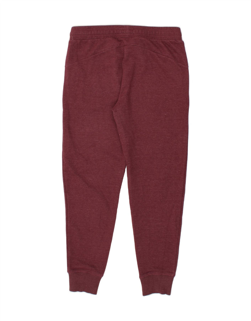 O'NEILL Womens Tracksuit Trousers Joggers UK 14 Medium Burgundy | Vintage O'Neill | Thrift | Second-Hand O'Neill | Used Clothing | Messina Hembry 