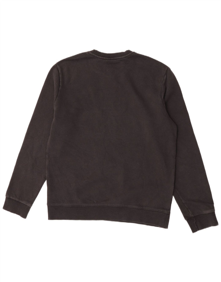 Reebok Mens Sweatshirt Jumper Medium Black Cotton
