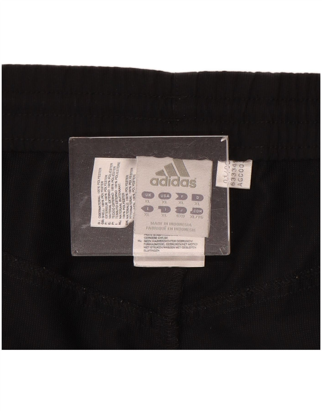 Adidas Mens Sport Shorts XL Black Polyester